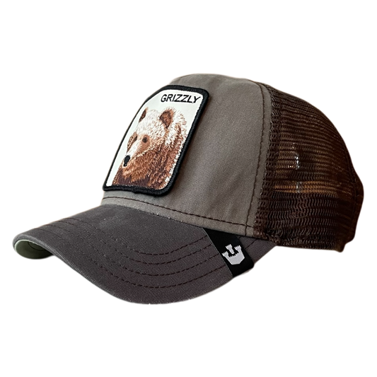 Vintage Grizzly cap grey