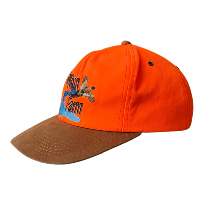 Vintage Stony run farm cap orange
