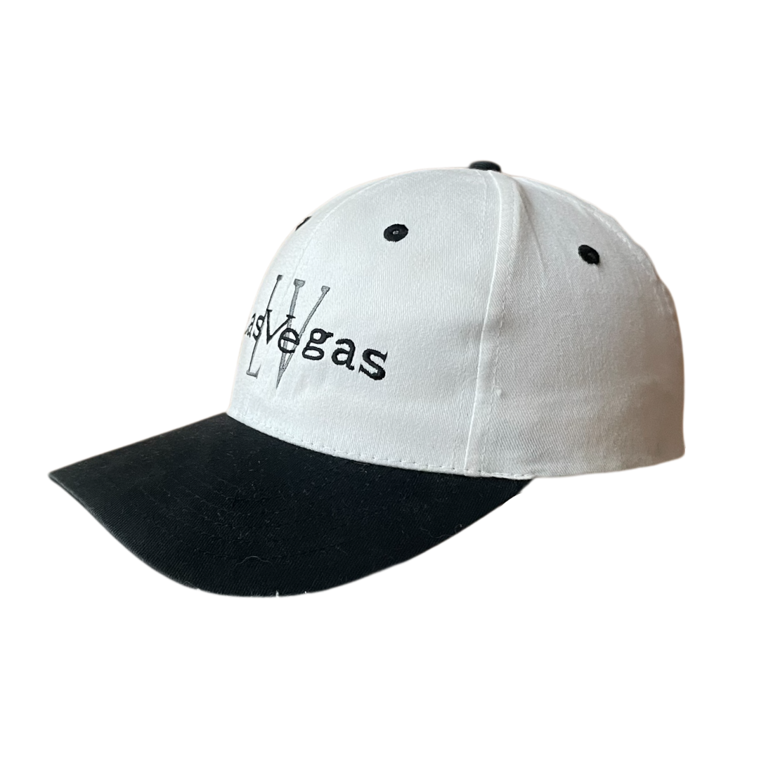 Vintage Las Vegas LV cap white
