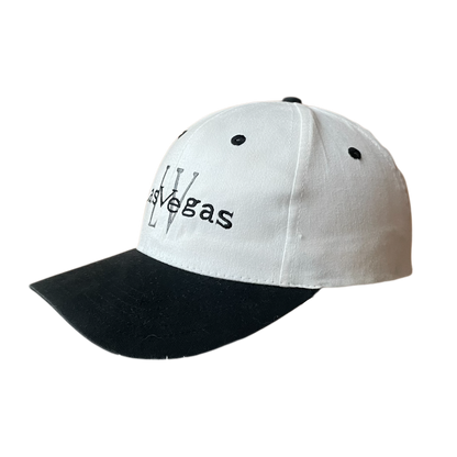 Vintage Las Vegas LV cap white