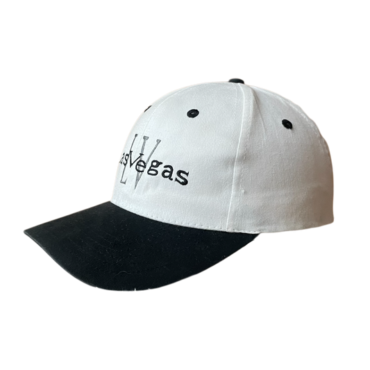Vintage Las Vegas LV cap white