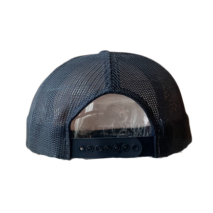 Pulaski company trucker white blue