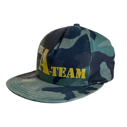 Vintage A-team logo cap Camo