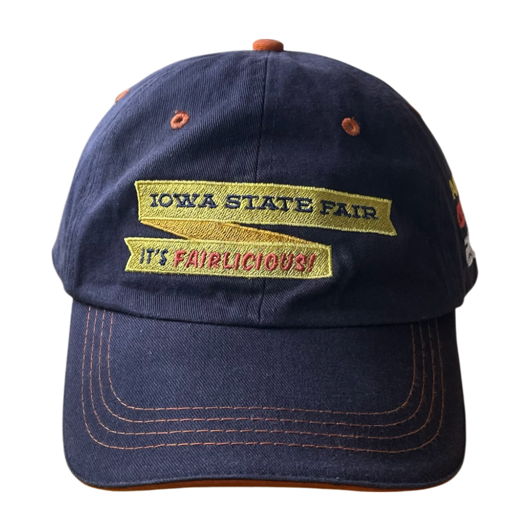 Iowa state fair cap blue