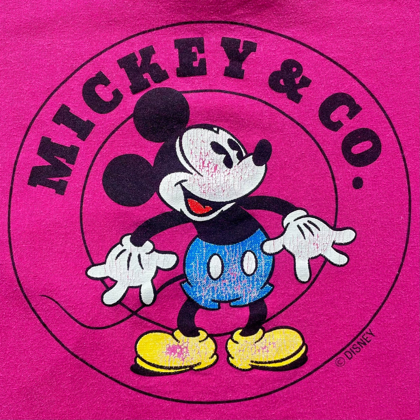 Disney mickey & co pink T-shirt kids