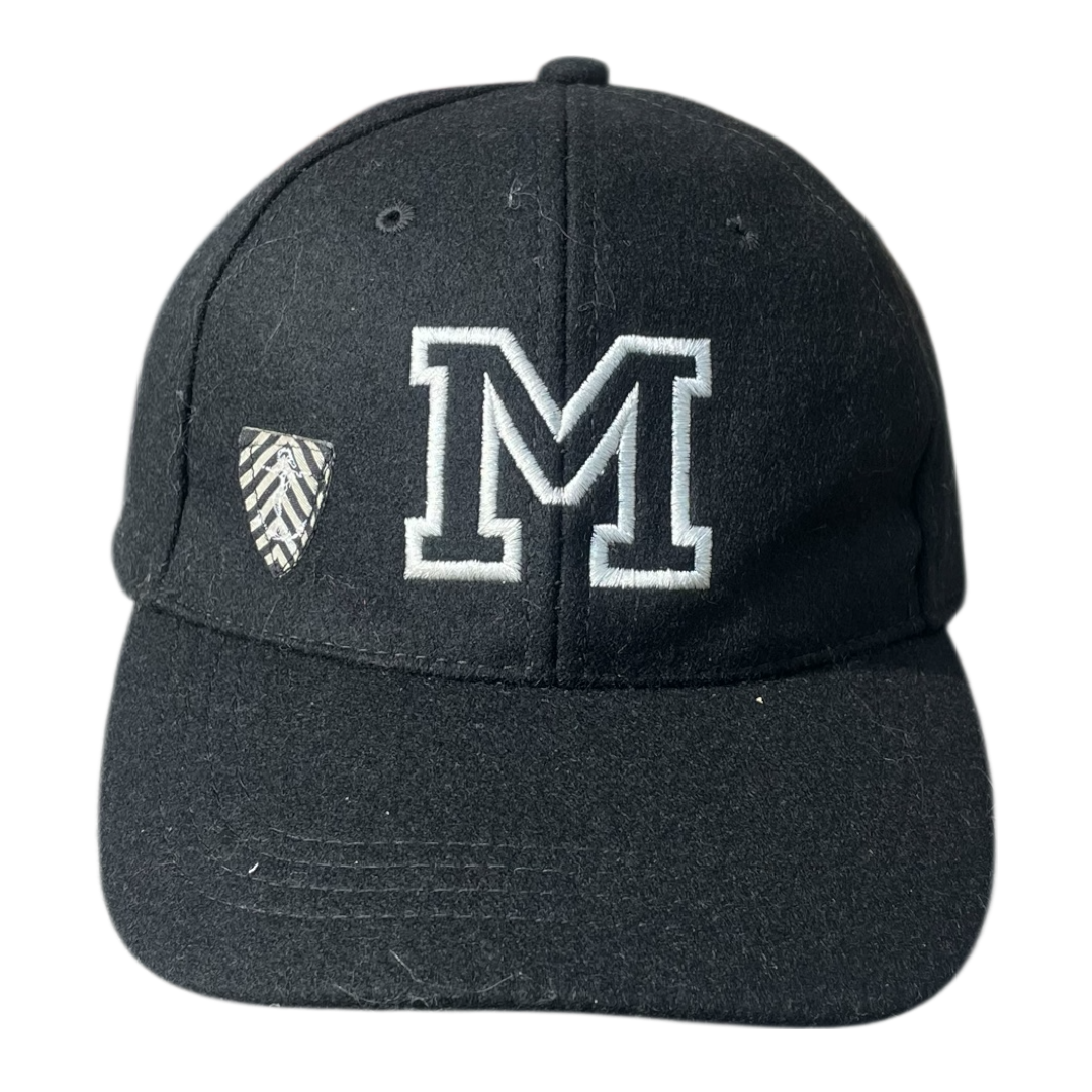 M logo cap
