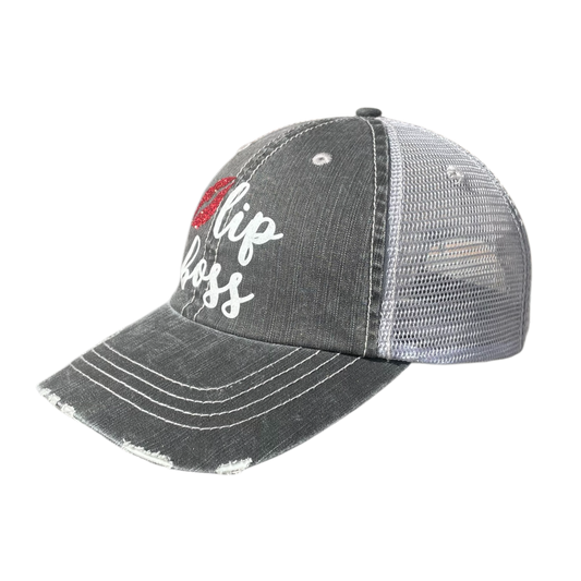 Vintage Lip boss trucker cap