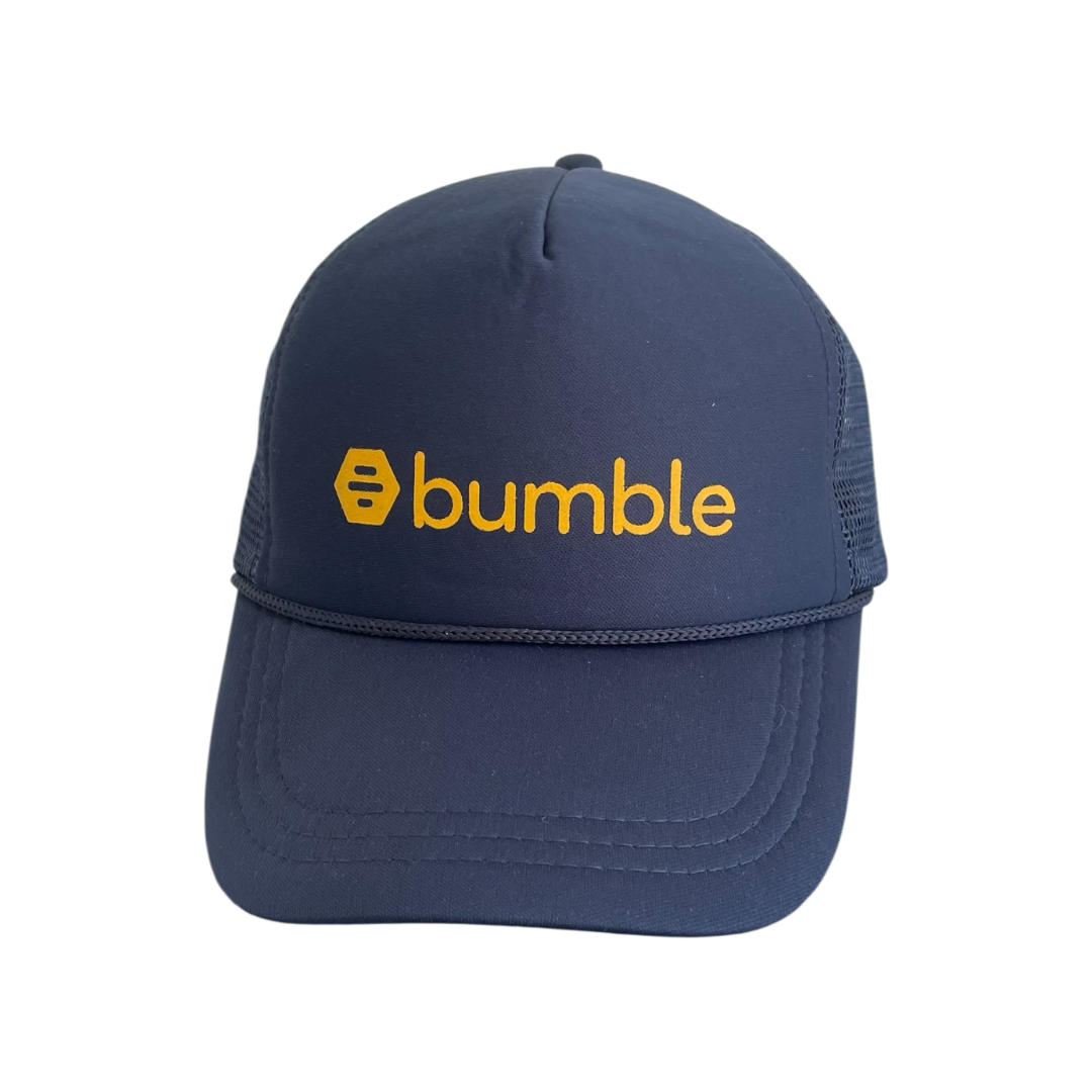 Bumble logo trucker cap