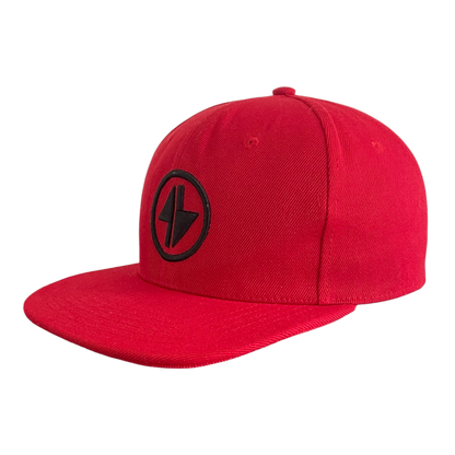 Up & down smoke shop snapback red