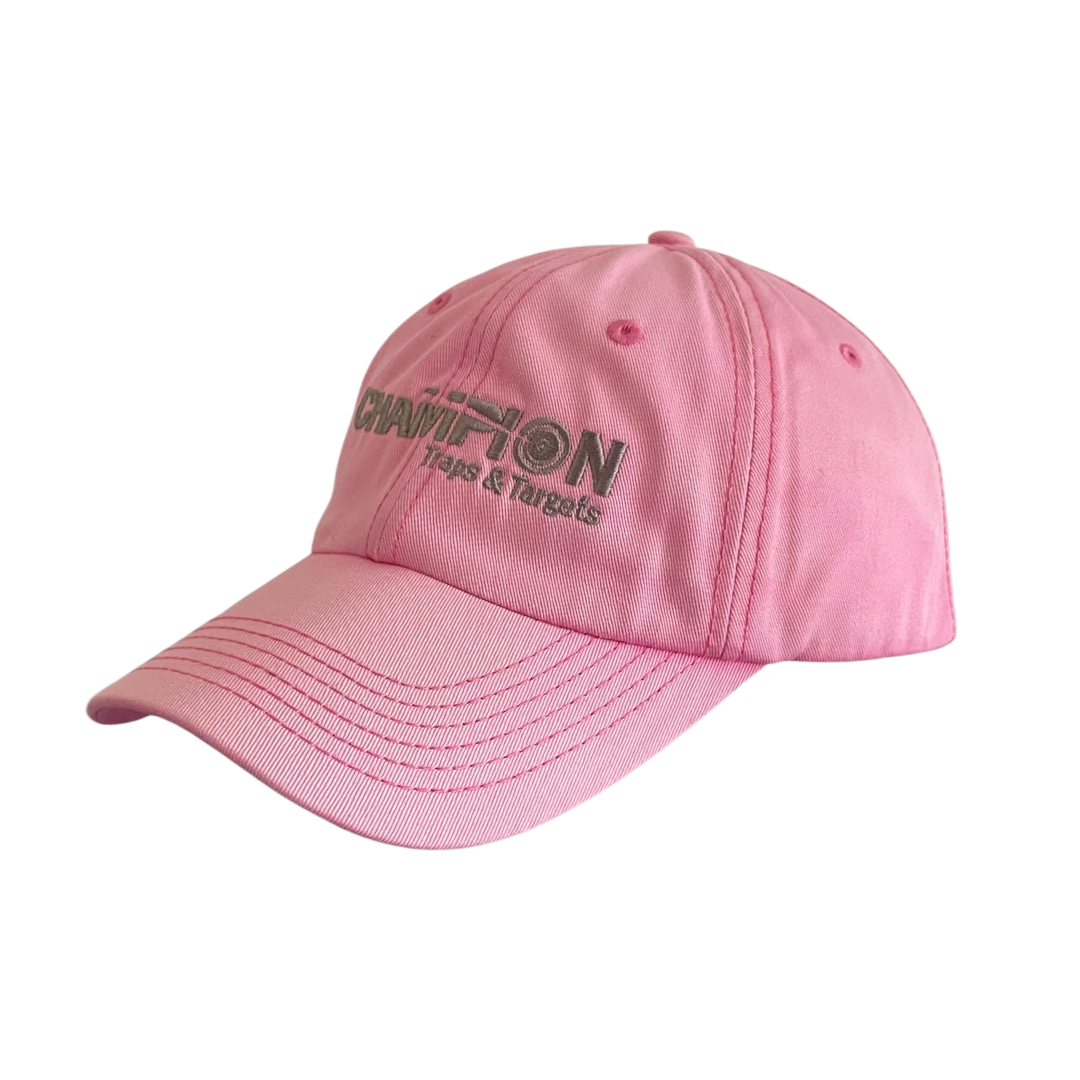 Champion traps & targets cap pink