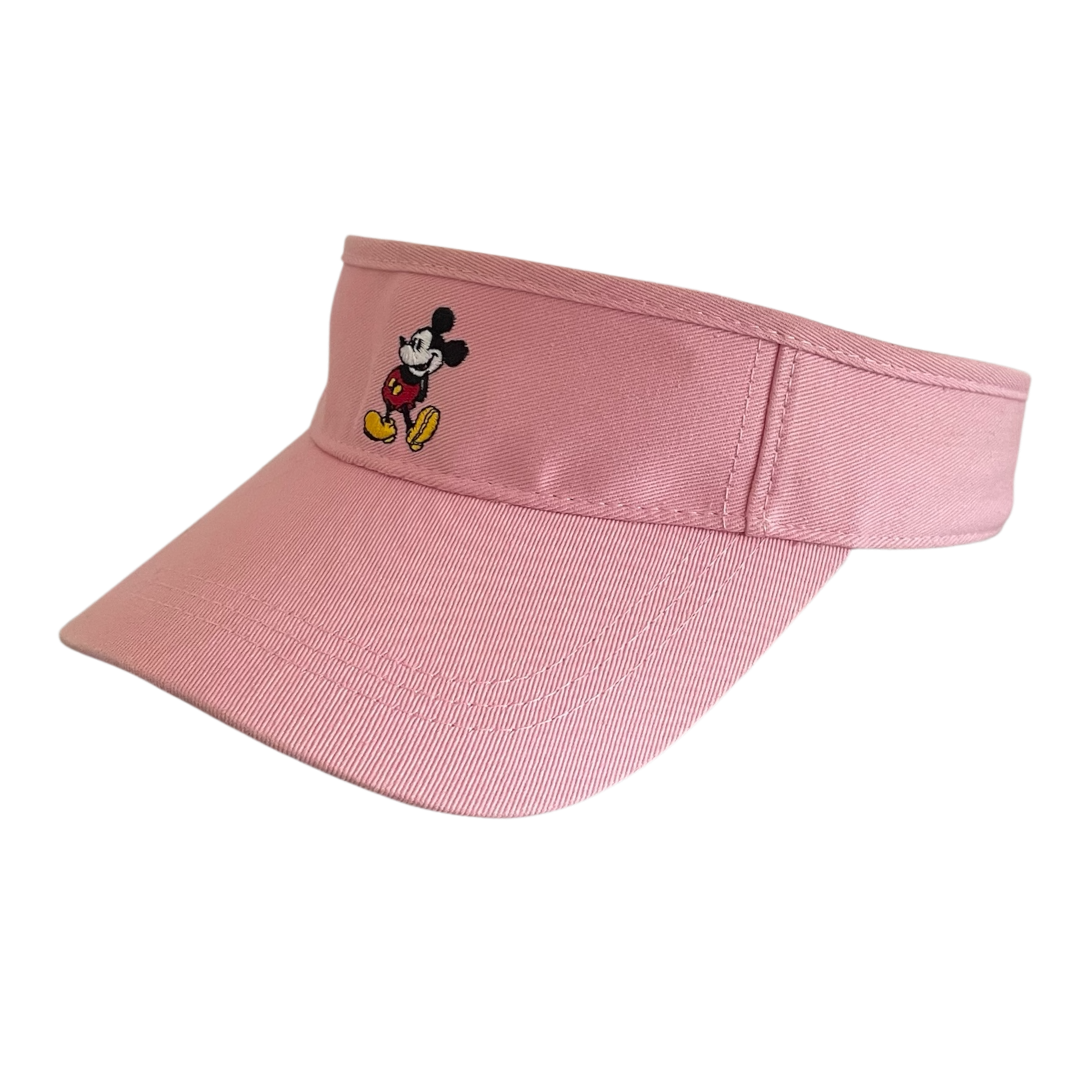 Vintage Disney Mickey mouse sun visor pink