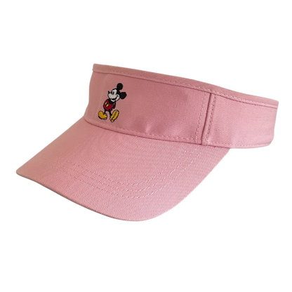Vintage Disney Mickey mouse sun visor pink