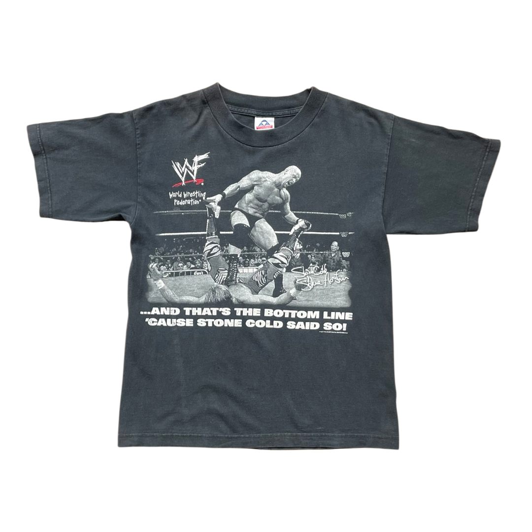 WWF "Stone cold Steve Austin" T-shirt kids