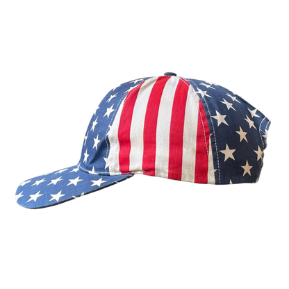 USA flag 6 panel cap