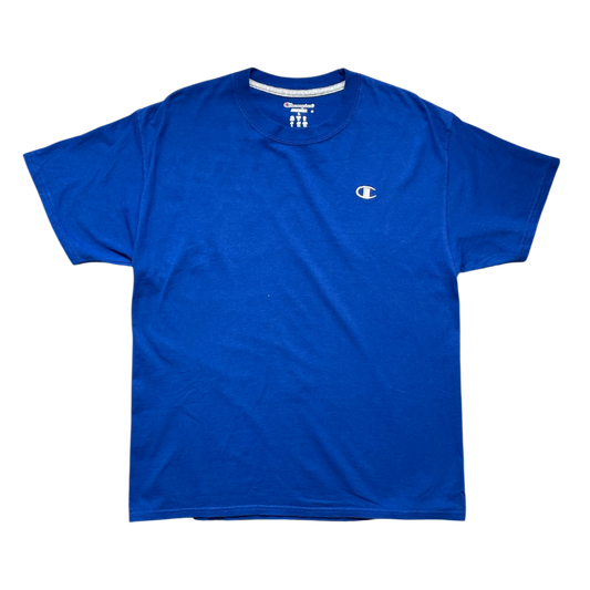 Champion chest logo blue T-shirt